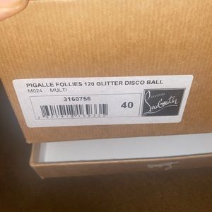 Authentic christian louboutin
